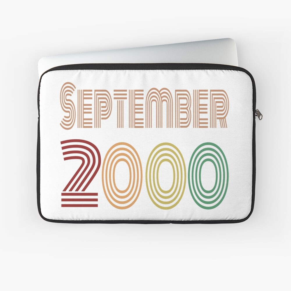 Happy 20th Birthday, Happy twenties Anniversary, September 2000