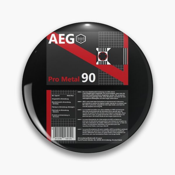 Item preview, Cassette Ahrensburg Elektronik Gruppe ProMetal90 tipo 4 (anverso y reverso) designed and sold by B-96-J.