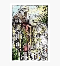 Montmartre 15 in colour Photographic Print