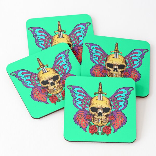 Item preview, Skull and Butterfly designed and sold by Warrior Veteran Clothing.