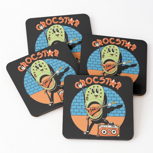 Item preview, CrocStar - Crocin Like a Rockstar | Kids Mask | Backpack Design designed and sold by Any Color Designs.