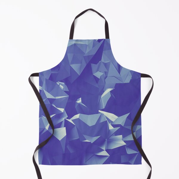 Aperçu de l'œuvre Blue Angular Polygon Design créée et vendue par Lemon Merch.