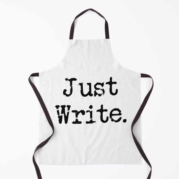 Item preview, Just Write. Vertical Black Type designed and sold by TeaRoseWriter.