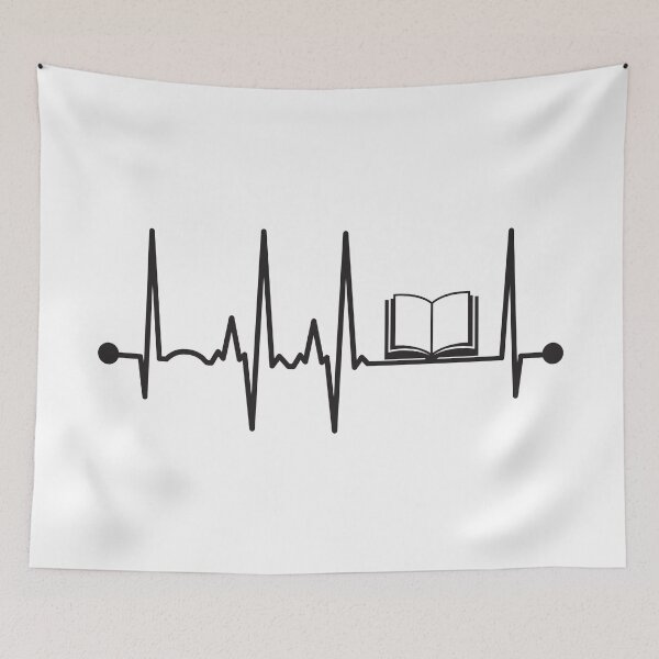 Item preview, Reading Heartbeat designed and sold by teesaurus.