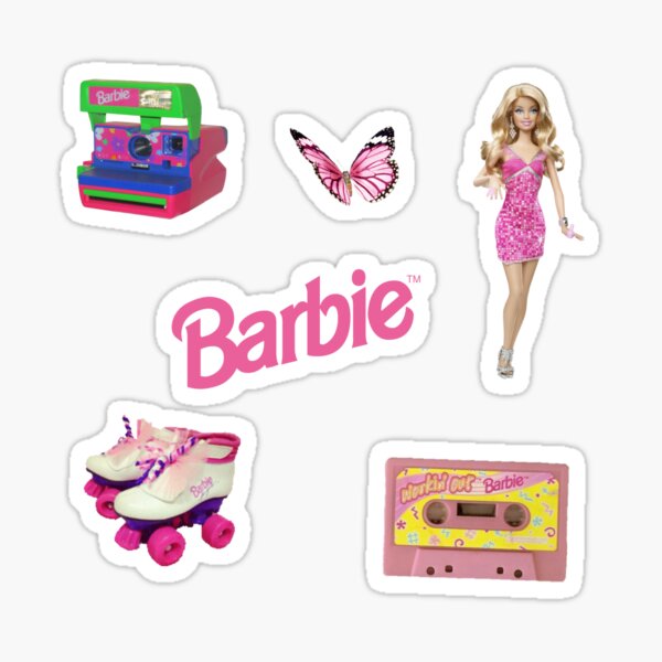 pack d'autocollants barbie Sticker