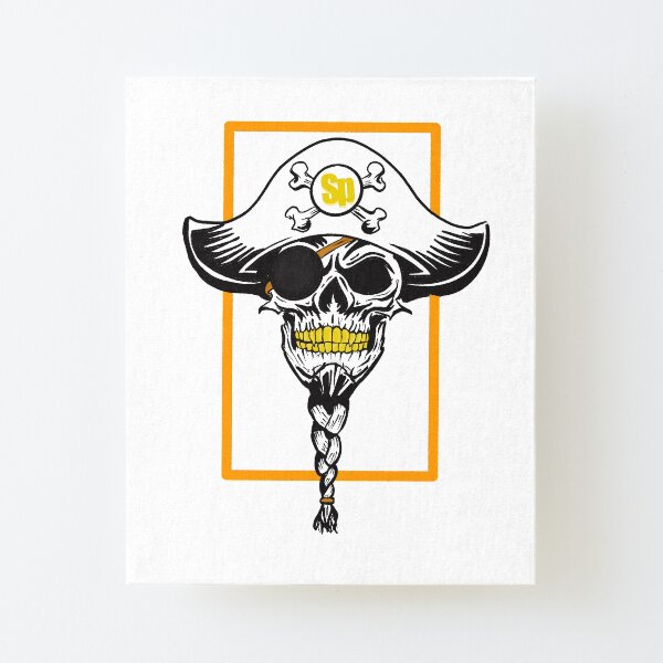 San Pedro pirates Canvas Mounted Print