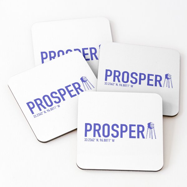Item preview, PROSPER, TEXAS: ORIGINAL WATER TOWER (Blue Ed.) designed and sold by H-Capsaicin.