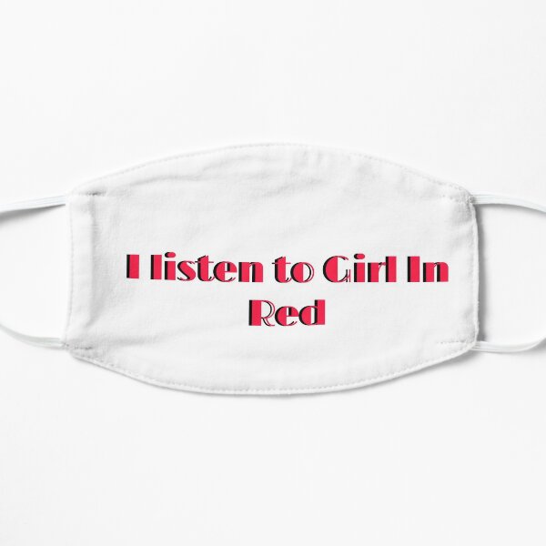 Girl In Red Face Masks Redbubble - rue girl in red roblox id