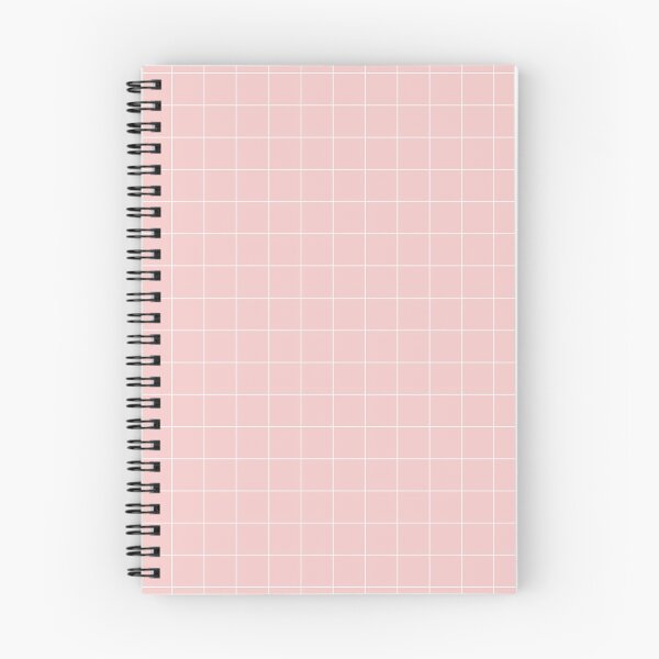 Item preview, Millennial Pink and White Grid Pattern designed and sold by bartxn.