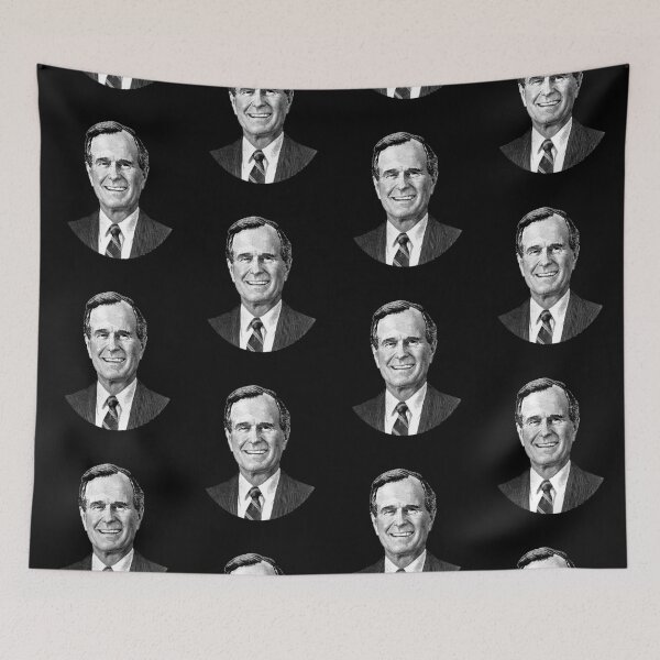 Item preview, President George H. W. Bush Graphic designed and sold by warishellstore.