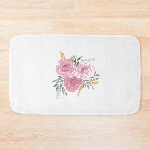 Item preview, Hand painted rose flower, light colored flower designed and sold by Pragatee.