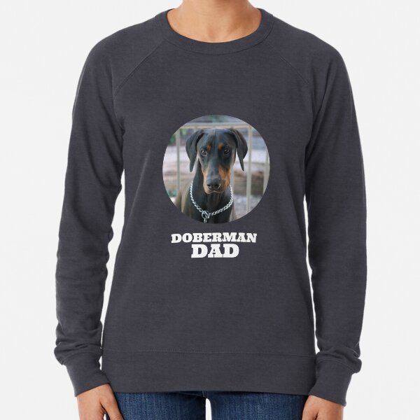 Doberman Dad Lightweight Sweatshirt