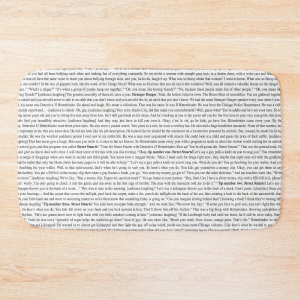 Item preview, Street Smarts Script designed and sold by one-broke-kid.