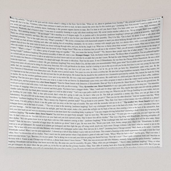 Item preview, Street Smarts Script designed and sold by one-broke-kid.