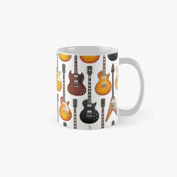 Vintage Gibson Guitar Collection Classic Mug