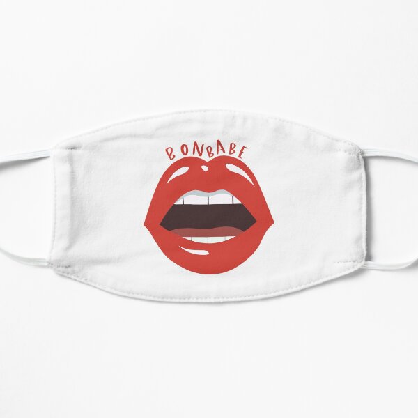 Bonbabe lips Flat Mask
