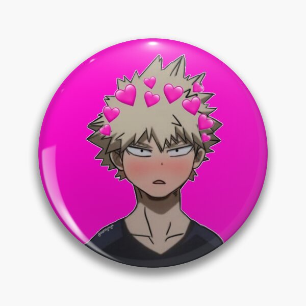 bakugo mignon et confus Badge