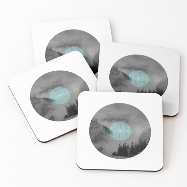 Item preview, Music is Medicine Mountain View designed and sold by BriLazar.