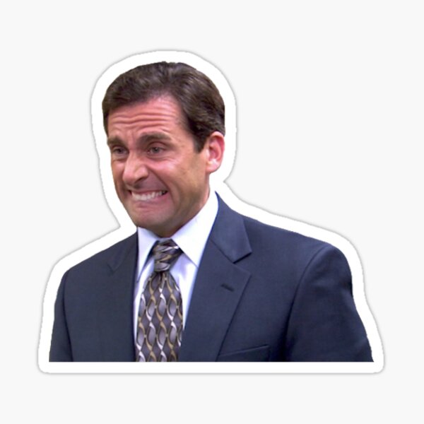 Item preview, Michael Scott reaction  designed and sold by sir Mad-dam.