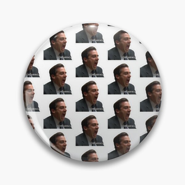 Item preview, michael scott screaming - the office designed and sold by sir Mad-dam.