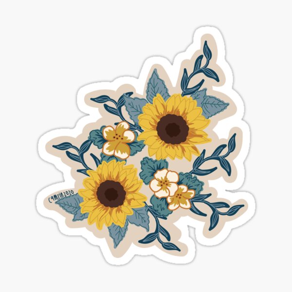 Item preview, Sunflower Bouquet  designed and sold by artbycamrin.