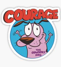 Courage Icon Sticker