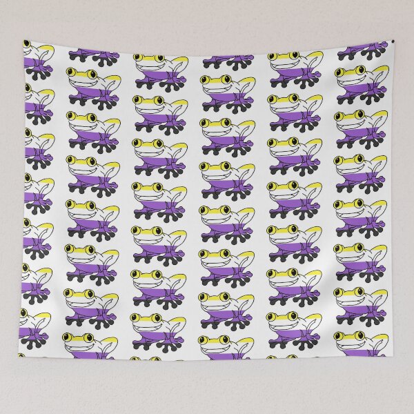 Item preview, Happy Non Binary Frog designed and sold by Kaytmars.