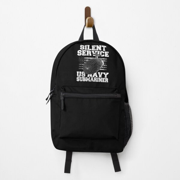 US Navy Submarine Submariner Silent Service Veteran Backpack