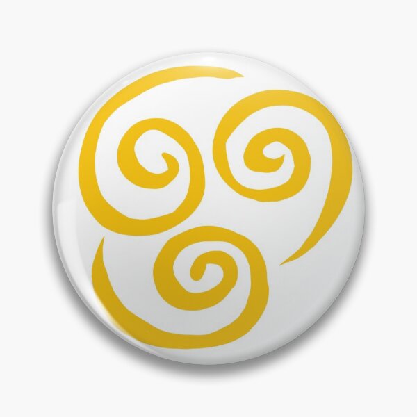 Item preview, Avatar: The Last Airbender Simple Air Element Symbol designed and sold by bethanyf12569.