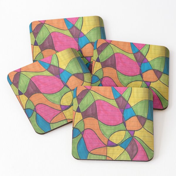 Item preview, Colorful Zen #2 designed and sold by dinasdoodles.