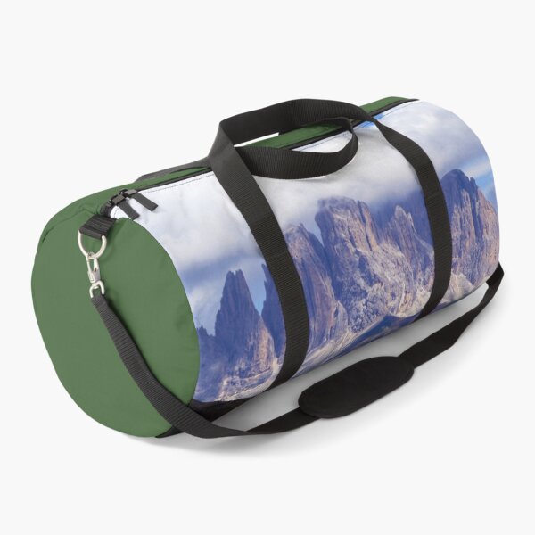 Item preview, Cloudy Mountain Peaks Alpine Landscape designed and sold by Anna Lemos.