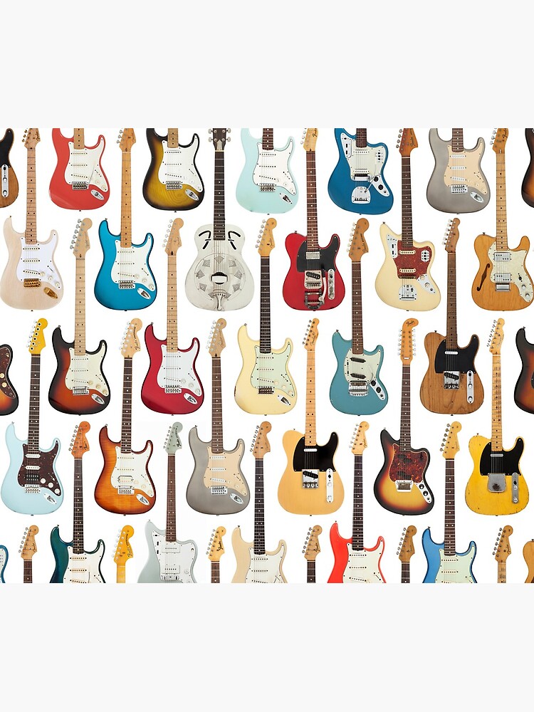 Vintage Fender Guitar Collection by artboy213