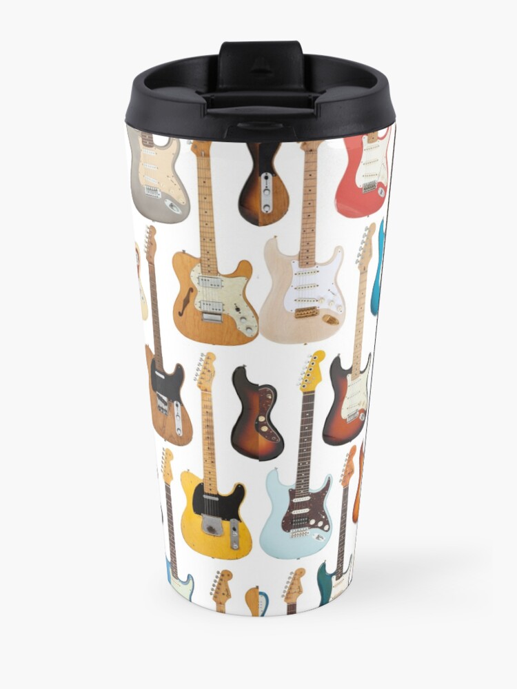 Alternate view of Vintage Fender Guitar Collection Travel Mug