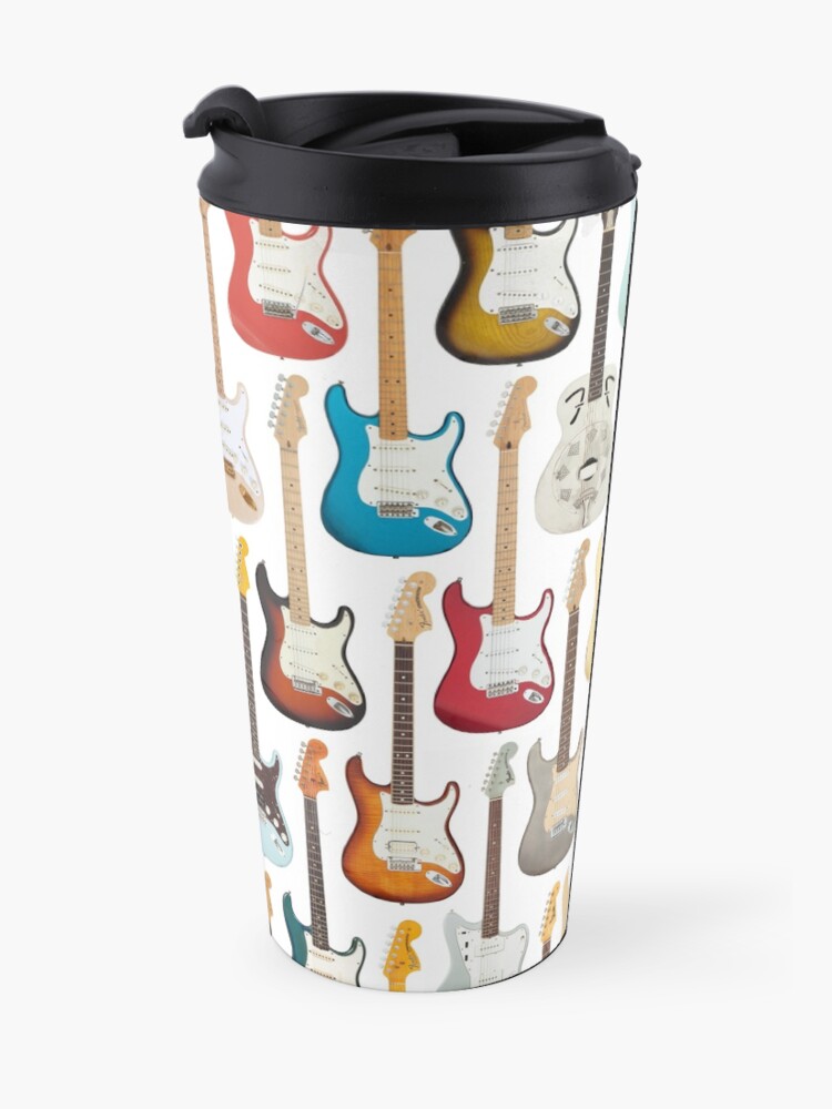 Alternate view of Vintage Fender Guitar Collection Travel Mug