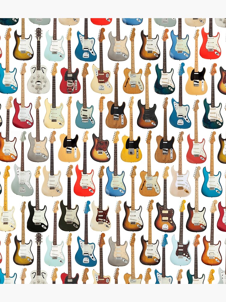 Vintage Fender Guitar Collection by artboy213