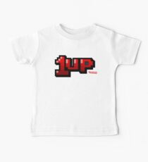 1up - Gamer Video Games Geek Baby Tee