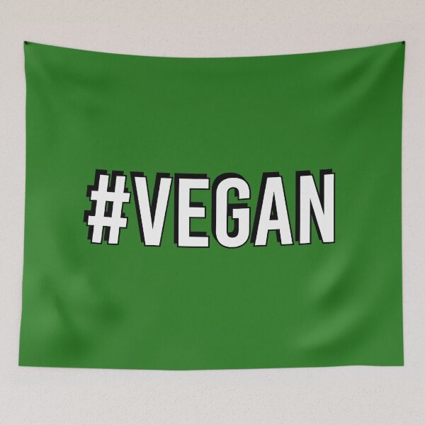Item preview, Hash Tag VEGAN   designed and sold by Inspirationmotivation.