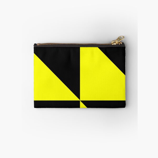 Item preview, Black and Yellow Diagonal Pattern designed and sold by SamuraiKate.