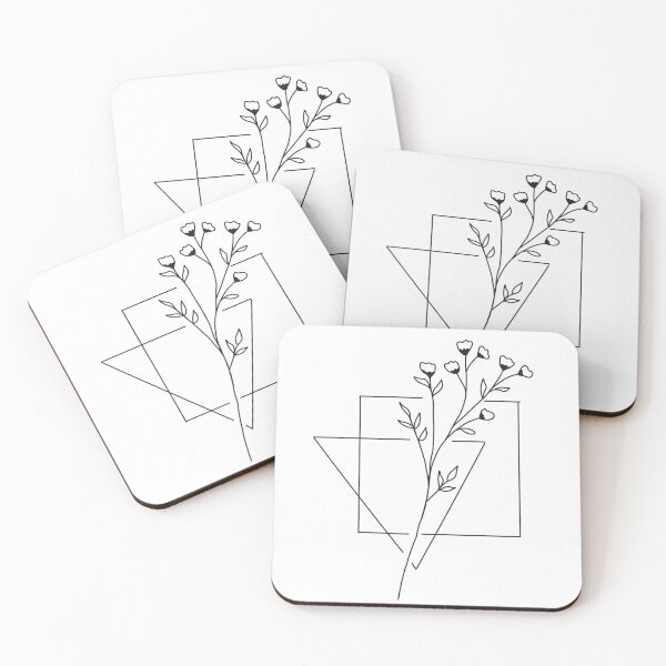 Item preview, Geometric flowers designed and sold by Mkshoun.