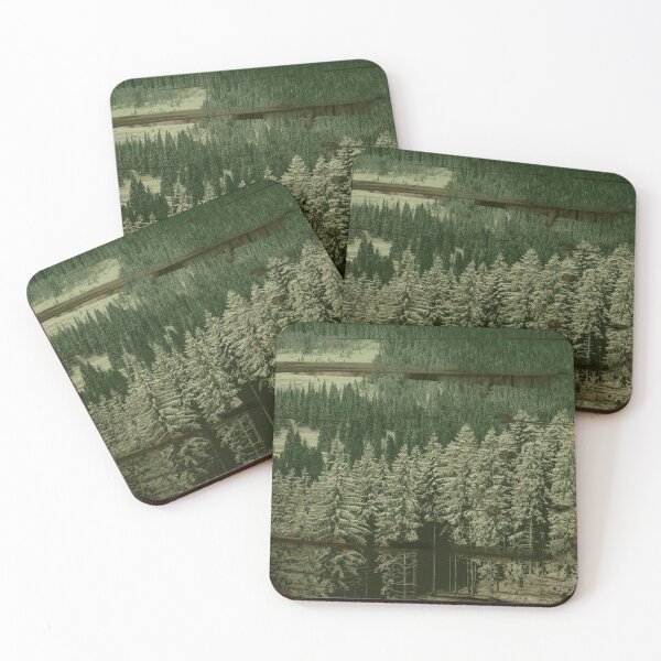Item preview, Snowy Green Mountain Forest designed and sold by AYACHI90.
