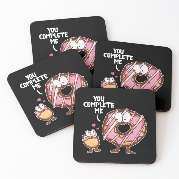 Item preview, Donut Hole You Complete Me designed and sold by designeclipse.