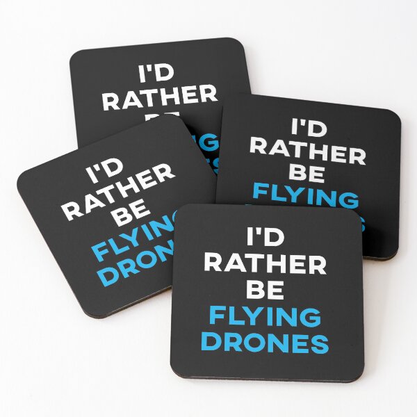 Item preview, I'd Rather Be Flying Drones designed and sold by teesaurus.