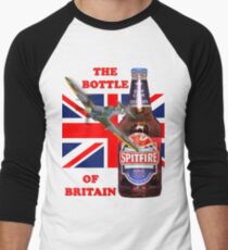 The Bottle Of Britain Tee Shirt Men's Baseball ¾ T-Shirt
