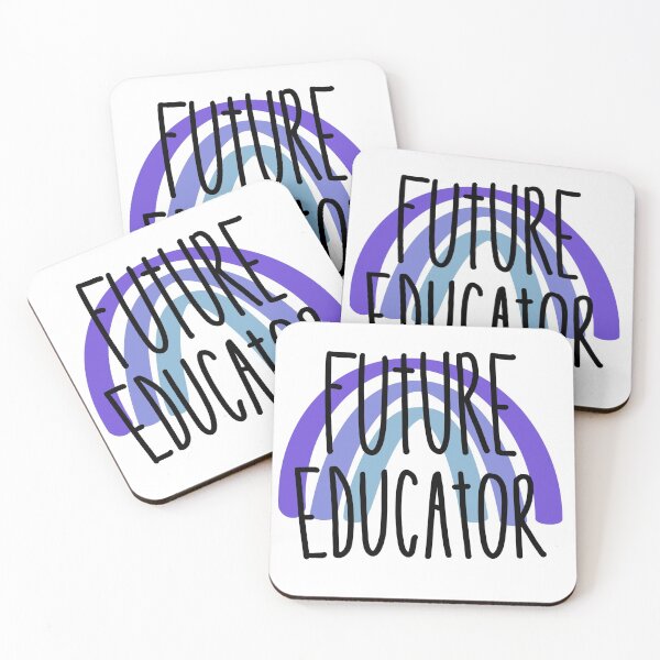 Artikelvorschau, Blue Theme Rainbow Future Educator entworfen und verkauft von aliciawilson.