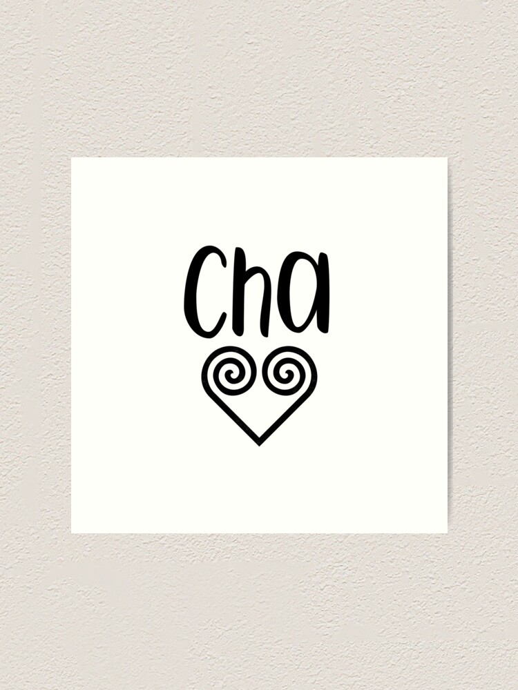 Hmong Last Name Cha Art Print