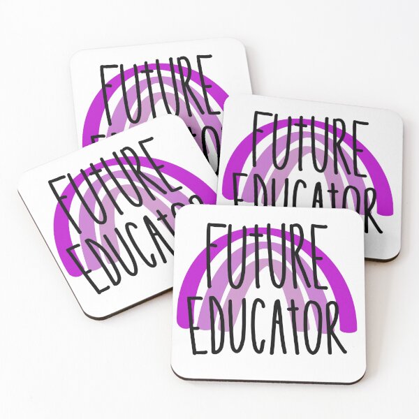 Artikelvorschau, Purple Themed Rainbow Future Educator entworfen und verkauft von aliciawilson.