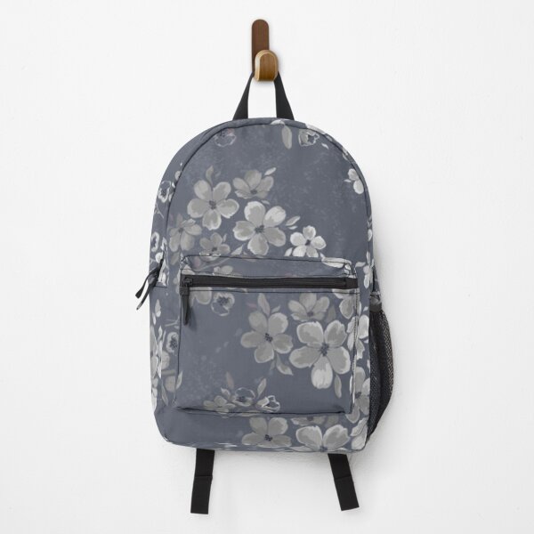 Item preview, Dark Gray Floral Pattern designed and sold by funhousejen.
