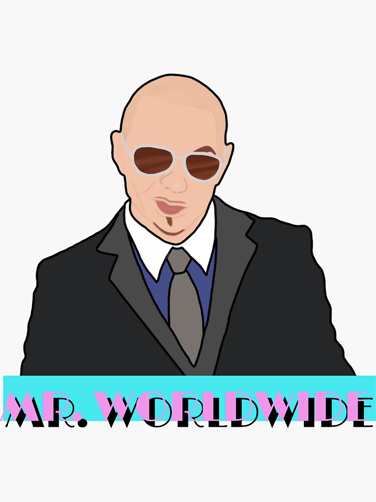 pitbull mr worldwide shirt