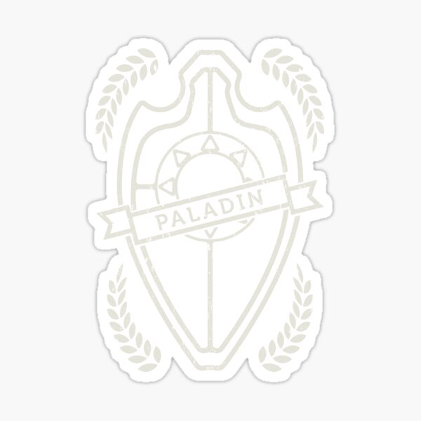 Paladin Sticker