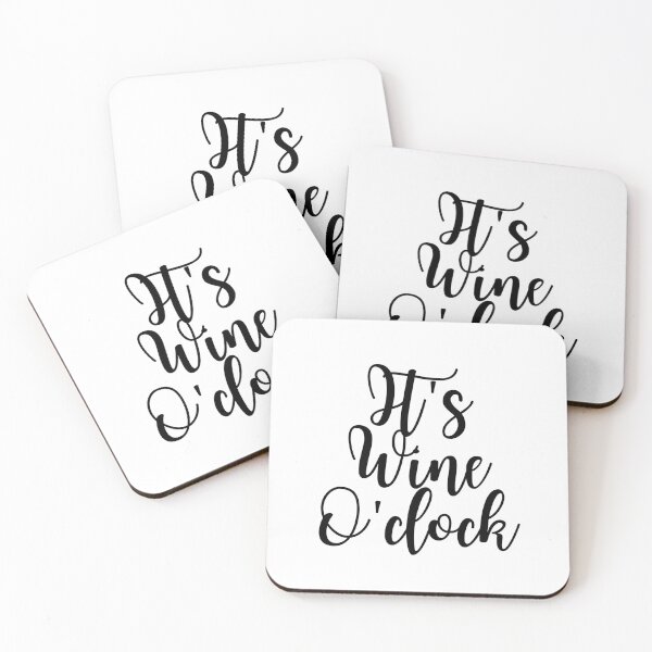 Item preview, It's wine O'clock designed and sold by KarolinaPaz.